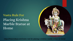 Vastu Rule for Placing Krishna Marble Statue