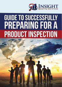 Your Download Guide to Successfully Preparing for a Product Inspection