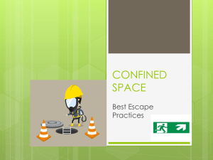 Confined Space, Dust and Ammonia Best Escape practices[1]