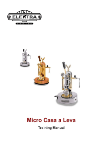 Elektra Micro Casa a Leva coffee machine