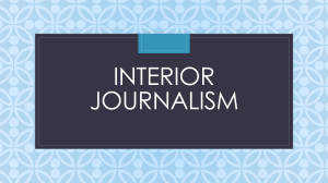 Interior journalism