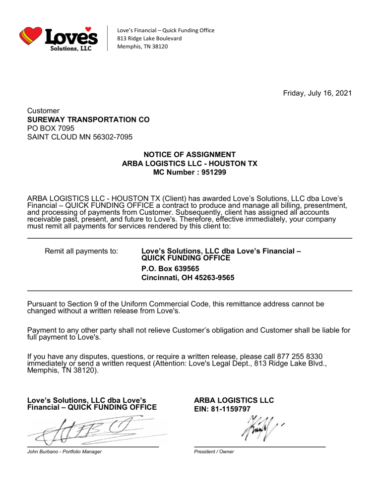 Letter Of Assignment Sample
