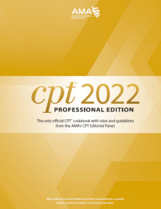 CPT 2022 Professional Edition 4th Edition