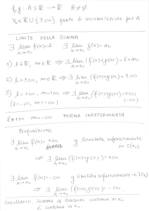 algebra limiti