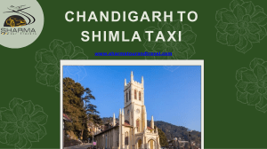 Chandigarh to Shimla taxi-Sharma tour and travel