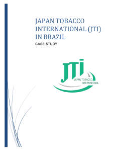 Japan Tobacco International in Brazil