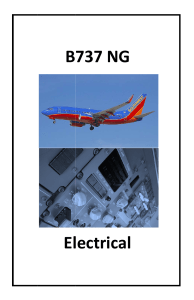 SkyWay Boeing NG-Electrical