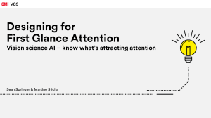 3M VAS - Designing for First-Glance Attention Slides