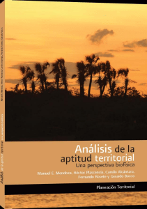 Lectura-1 Mendoza Manuel E et al 2010 Analisis de la aptitud territorial