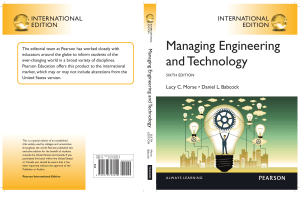 Managing Engineering and Technology 2020