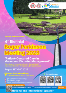 Second Announcement 4th Bogor Parkinson Meeting 2023