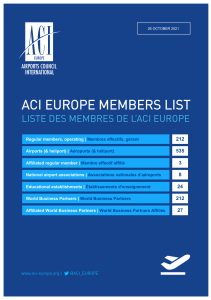 2021-10-26 ACI EUROPE LIST OF MEMBERS