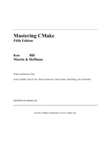 MasteringCMake