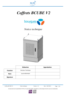 Bcubes V2 notice technique V1.0
