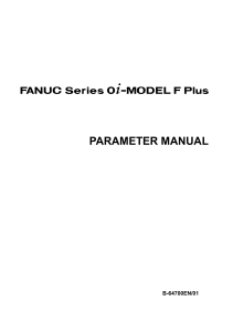 FANUC Series 0i Parameter Manual