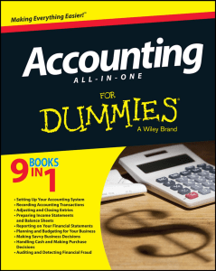 Accounting All-in-One For Dummies ( PDFDrive )