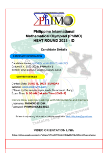 PhIMO 2023 HEAT ROUND (Indonesia) - CANDIDATE LOG-IN DETAILS-64