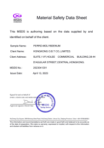 FERRO-MOLYBDENUM -MSDS (2)