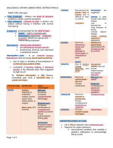 ANALGESICS