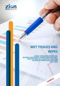 Sample   Wet Tissues and Wipes Market - Global & Regional Perspectives R...