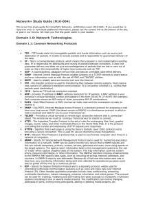 Network+ Study Guide