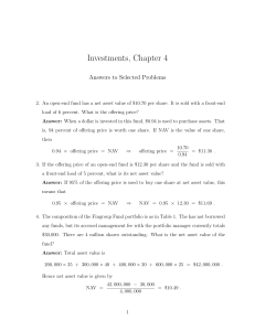 Investments, Chapter 4