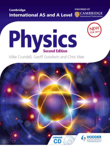 Cambridge International AS and A Level Physics 2nd ed