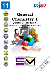 Structural Isomerism in Organic Compounds Module