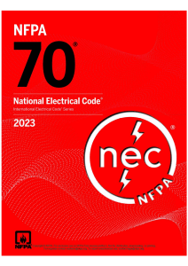 NFPA 70, 2023 National Electrical Code scan