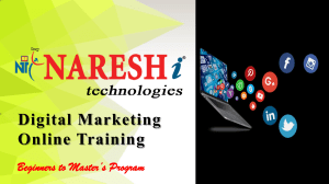 Digital Marketing Online Training