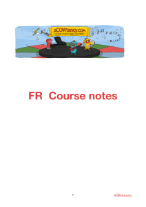 ACCA FR (F7) Course Notes