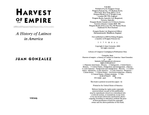 Juan Gonzalez Free Trade in Harvest of Empire