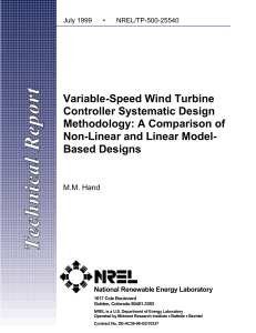 Variable-Speed Wind Turbine Controller Systematic Design Methodology