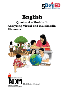 ENGLISH5 Q4 Module1 Analyzing-Visual-and-Multimedia-elements with suggestions