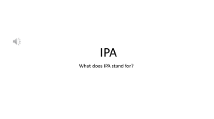 what does IPA stands  for 201210005-pinar tumer