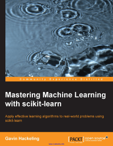 Mastering-Machine-Learning-with-scikit-learn