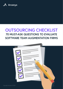 Outsourcing Evaluation Checklist