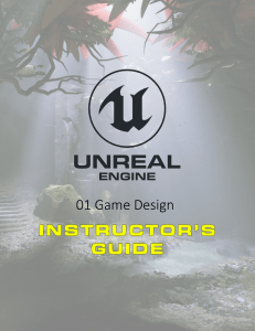Game Dev With UE4 InstructorsGuide Section 01