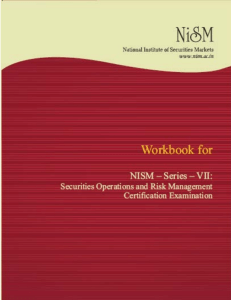 NISM Securities Operations and Risk Management (1)
