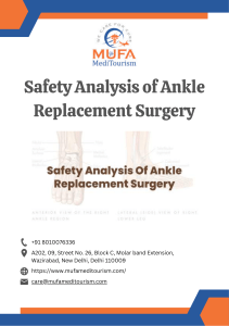 Safety Analysis of Ankle Replacement Surgery!