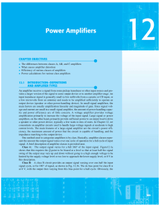 4-A-Power Amplifier Chapter