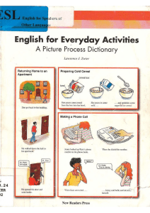 English for everyday Activities    (1)
