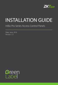 InBio Pro-Installation-Guide-20160215