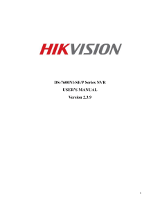 HIK-7608NI user manual (1)