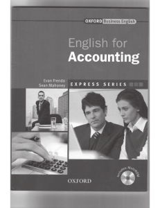 English for accounting - student's book