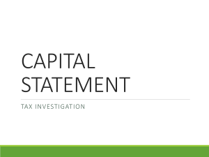 L2 - Capital Statement