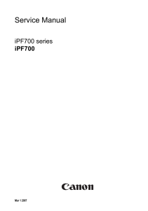 Service Manual Canon ipf700