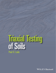 (2016) Triaxial Testing of Soils Poul V. Lade