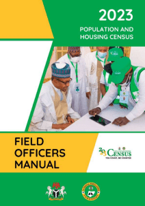 Field Officers Manual