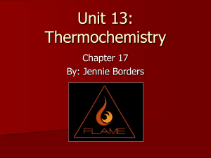 Thermochemistry PowerPoint (1)
